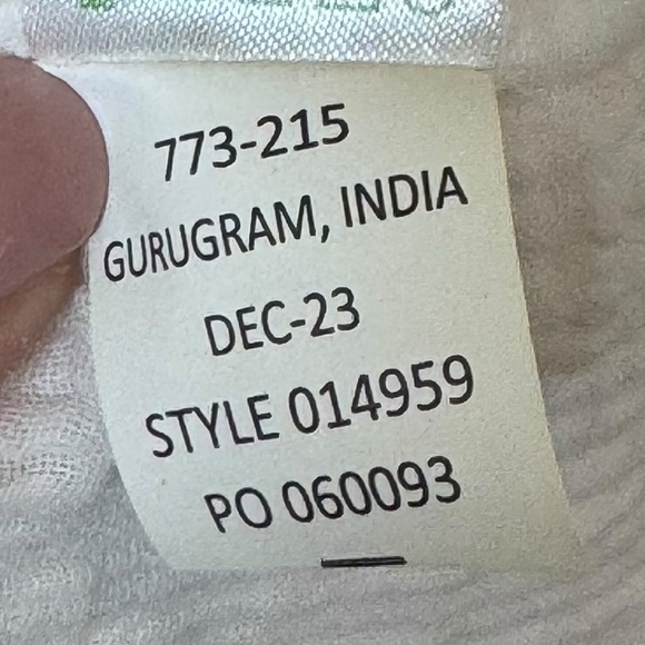 Lilly Pulitzer Amaury Embroidered White Cotton Coverup- Small - Picture 15 of 15